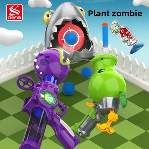 Pistola de Balas Blandas de Boca Grande de Plants Vs. <span class=keywords><strong>Zombies</strong></span>, Lanzador de Guisantes y Cañón de Maíz para Niños, Juguete de Plástico para Niños - Product Image 2