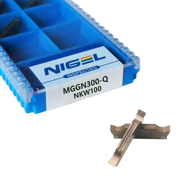 Carbide Grooving Insert CNC Machine Turning Tool High Precision Cutting Tool for Wood, Copper, Aluminum Alloy Non-ferrous Metal