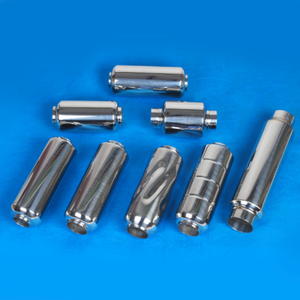 Ses yükseltme için düdük evrensel resonatör susturucu ile <span class=keywords><strong>2</strong></span> inç paslanmaz çelik araba egzoz orta boru susturucu - Product Image 3