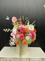 Offre Spéciale 2026 : Chemin de table rose, fleurs de table, centres de table floraux, boule de fleurs artificielle pour arche