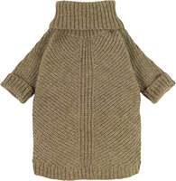 Gilet en laine sans manches pour petits chiens, veste confortable en polyester avec passants pour la ceinture, design facile à porter pour un usage quotidien