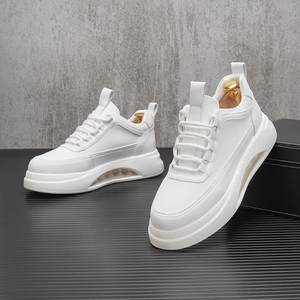 Zapatos Blancos con Cámara de Aire para Hombre, Novedad de Verano 2026, Zapatos Blancos Transpirables de Suela Gruesa para Hombre, Marca de Moda, Estilo Casual - Product Image 4
