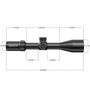 Westhunter HD GEN2 6-24X50 FFP กล้องล่าสัตว์รีเซตเป็นศูนย์โฟกัสครั้งแรกซูมได้อย่างนุ่มนวลระยะไกลปรับขอบเขตกลางแจ้ง - Product Image 5