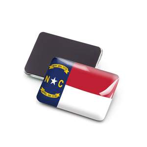 Imán Personalizado para Refrigerador, Imprime tu Diseño, 2*3 Pulgadas, Recuerdos de Carolina del Norte, Estados Unidos - Product Image 1