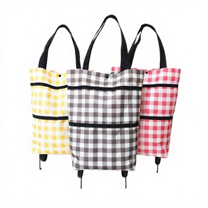 Carrito de Compras Plegable Reutilizable con Logotipo Personalizado Greenlife, para Supermercados y Tiendas Minoristas, Impermeable, de Microfibra Oxford - Product Image 2