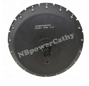 150-155mm 드롭 아웃 3.5T 또는 5T QS V3 273 40H 8000W 브러시리스 비 기어 BLDC 허브 모터 오토바이 - Product Image 2