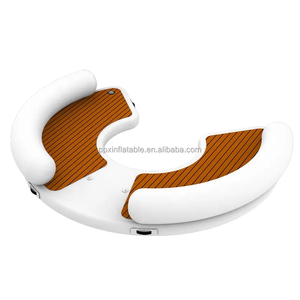 Isla inflable, sofá flotante clásico, muelle de 8 pies, lago clásico, piscina, muelle flotante para adultos, niños, río, balsa, piscina, <span class=keywords><strong>playa</strong></span> - Product Image 2