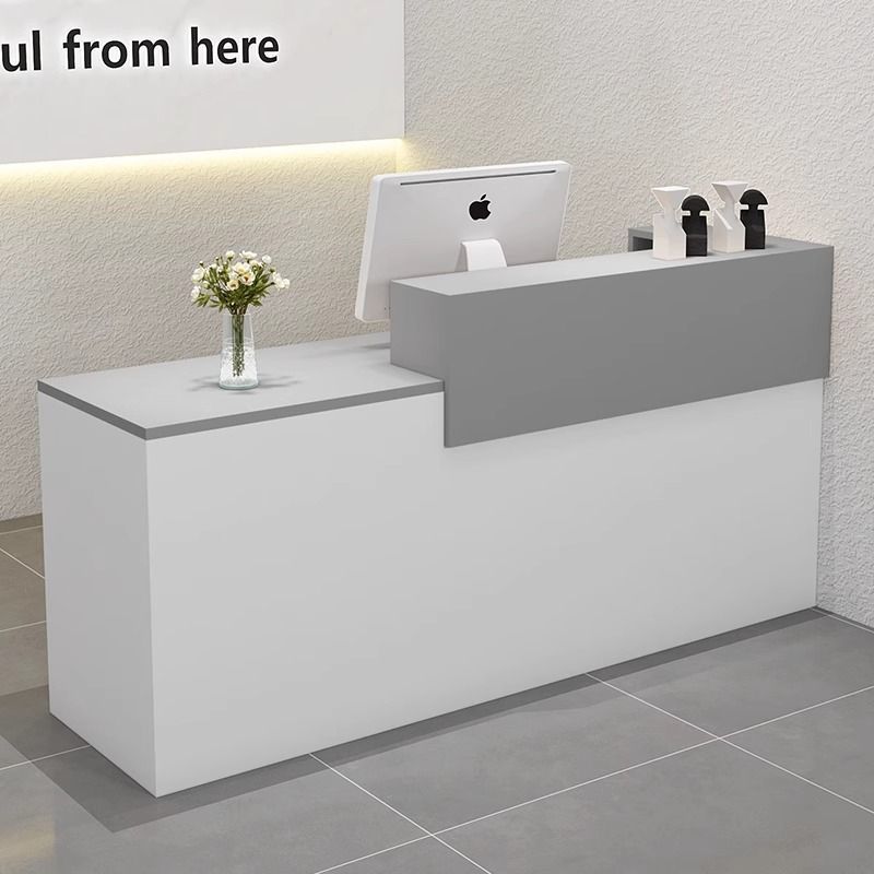 Modern Minimalist Company Reception Desk for