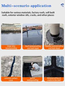 Balcony Waterproofing Material CE Certified Flexible Single-Component Polyurethane Waterproof Coating Outdoor Use JIANHAI W-15 - Product Image 3