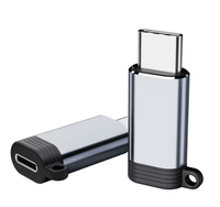 Adaptor USB C Male ke Lightning Female Mendukung Pengisian Daya dan Transfer Data untuk Perangkat Ponsel dan Tablet