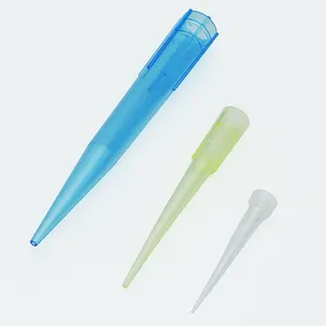 Trummed disposable universal yellow 200ul pipette tips fit for Gilson