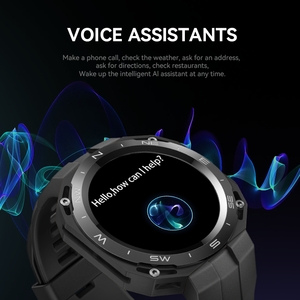 Nuevo diseño HW3 <span class=keywords><strong>Cyber</strong></span> Smart Watch pantalla redonda BT llamada NFC asistente de voz cargador inalámbrico relojes deportivos HW3 <span class=keywords><strong>Cyber</strong></span> smartwatch - Product Image 4