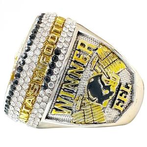 Bagues de bijoux fantaisie <span class=keywords><strong>2023</strong></span>, bague de championnat de football fantastique, trophée de football personnalisé, accessoires tendance pour hommes de haute qualité - Product Image 2