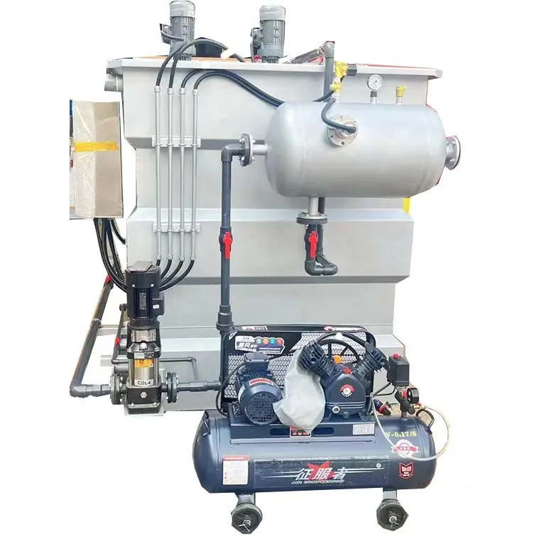 Промышленная система переработки сточных вод, установка для очистки сточных вод, флотационная машина растворенного воздуха Tdaf