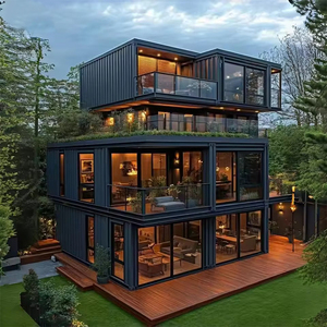 Đúc Sẵn 2-Câu Chuyện Container Nhà Hiện Đại Modular Có Thể Tháo Rời Container Nhà Giá Khách Sạn Sang Trọng Phòng Ngủ Biệt Thự - Product Image 4