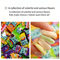 Bonbons gélifiés à la saveur de fruits assortis en marque privée, fabrication OEM, vente en gros en vrac, certifiés ISO HACCP, multicolores, 10 kg/CTN