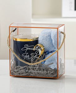 Set di Tazze in Ceramica con Asciugamani, <span class=keywords><strong>Regalo</strong></span> di Compleanno <span class=keywords><strong>per</strong></span> Sorella, <span class=keywords><strong>Mamma</strong></span>, Insegnante, Collega, <span class=keywords><strong>Regalo</strong></span> di Ringraziamento, Souvenir Aziendali, Regali <span class=keywords><strong>per</strong></span> Ragazze - Product Image 3