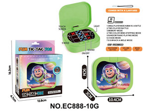 <span class=keywords><strong>Jeu</strong></span> électronique Tic-Tac-Toe 9-en-1, jouet <span class=keywords><strong>de</strong></span> puzzle portable à écran tactile avec lumière et son, jouet éducatif pour enfants - Product Image 5