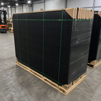 Panneaux solaires HJT à demi-cellules bifaciaux à haute efficacité en silicium monocristallin de type N entièrement noirs 465W 400W 500W 600W pour système
