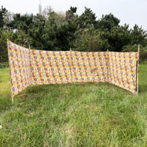 Barreras <span class=keywords><strong>de</strong></span> Viento Plegables <span class=keywords><strong>de</strong></span> <span class=keywords><strong>Madera</strong></span> <span class=keywords><strong>de</strong></span> 5 <span class=keywords><strong>Metros</strong></span> para Acampar al Aire Libre, Protección Solar, Cortavientos <span class=keywords><strong>de</strong></span> Playa, <span class=keywords><strong>3</strong></span> Secciones - Product Image 3