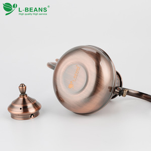กาต้มน้ำ L-Beans Gooseneck ขนาด 450 ซีซี สแตนเลสสตีล สำหรับชงกาแฟแบบ Pour Over สไตล์เรโทร - Product Image 5