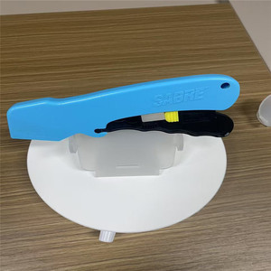 Cuchillo cortador <span class=keywords><strong>de</strong></span> caja autorretráctil <span class=keywords><strong>de</strong></span> grado Diy con compartimento <span class=keywords><strong>de</strong></span> almacenamiento <span class=keywords><strong>de</strong></span> <span class=keywords><strong>seguridad</strong></span> Cinturón personalizable OEM para cajas Cartones Plásticos - Product Image 4