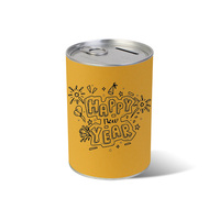 Boîte à monnaie et porte-stylo promotionnels avec logo personnalisé, graffiti DIY pour cadeaux d'affaires et cadeaux bancaires, MOQ 500 pièces