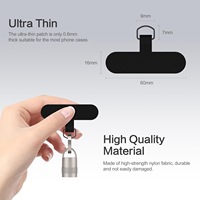 Cable de Carga Rápida PD de 60 W y 5 A con Cordón de Seguridad Antirrobo de Silicona, Cable Tipo C USB para Accesorios de Teléfono Móvil