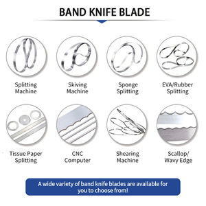 Fabricant professionnel de lames de couteaux à bande, lames de couteaux à bande SK5 haute vitesse, étiquette privée OEM, pour la découpe de matériaux non tissés, PVC, EVA, caoutchouc - Product Image 4