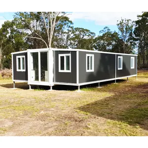 可扩展模块化住宅3卧室模块化住宅马尔代夫澳大利亚标准新西兰两层预制住宅