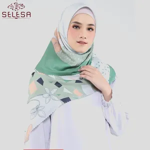 Para Mujer Bufanda De Pelo Neues Design Blase Chiffon Muslimische Mode Gedruckt Malaysia Plissee Schal Hijab Schal Für Frauen