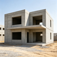 Molde de Acero Reciclable para Casas Prefabricadas de Hormigón, Encofrado Resistente para Uso en Construcción Prefabricada a Largo Plazo