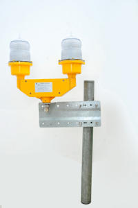 Luci di Segnalazione per Torri di Costruzione, Faro Rotante per Piste Aeroportuali e Taxiway, Luce di Ostacolo per Aviazione ad Energia Solare - Product Image 5