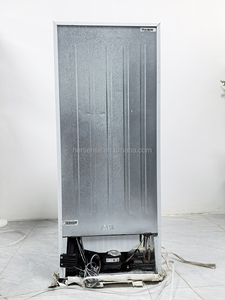 206L <b>Refrigerator</b> 220V 50HZ Double Doors Small Size No Frost Freezer White Lower Watt Energy for Household Hotel Department Use - Product Image 2