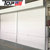 Porte de garage à enroulement avec lames en alliage d'aluminium résistantes à la corrosion pour les zones côtières