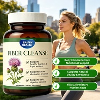 Capsules Nettoyantes Douces à Base de Plantes, Marque Privée OEM/ODM, Soutien à la Santé Digestive et au Soin du Côlon, Usage Adulte
