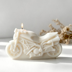 Molde <span class=keywords><strong>de</strong></span> Silicona con Aroma a Motocicleta para Velas, Molde para Decoración <span class=keywords><strong>de</strong></span> Chocolate y <span class=keywords><strong>Fondant</strong></span> con Forma <span class=keywords><strong>de</strong></span> Motocicleta - Product Image 5
