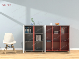 Vente en gros de table de chevet moderne blanche à 2 tiroirs - Product Image 3