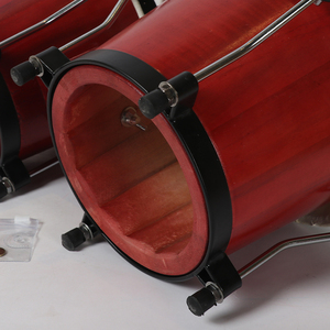 Tambor Bongo de Alta Qualidade Atacado OEM ODM Instrumento de Percussão Congas Bongôs para Iniciantes Profissionais Adultos e Crianças - Product Image 6
