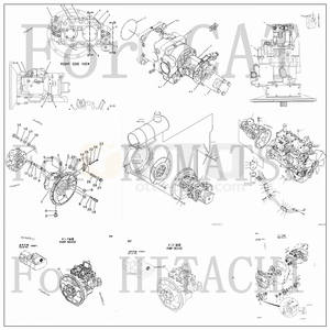 Escavatore OTTO k3v63dt 320d PC30 k3v112dt EX120 PC200-6 pompa idraulica per Ko matsu Kaw asaki Ko belco Doo <span class=keywords><strong>san</strong></span> Hi tach Hy undai - Product Image 6