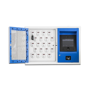 Smart Key Cabinet with Electromagnetic Lock-Phone Charging Parcel Locker System Floor/Wall Mountable - Product Image 3