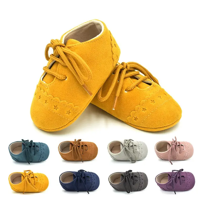 Лидер продаж, модная обувь на шнуровке для малышей, очень мягкая подошва