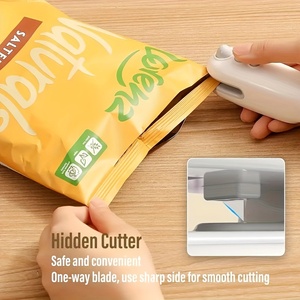 Mini Handheld Magnetic Bag Sealing Machine USB Rechargeable Portable Food Preservation Device for Household Use Easy to Clean - Product Image 3