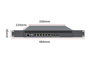 อุปกรณ์เครือข่ายไฟร์วอลล์ BKHD OTS 1310NP C3858 C3808 6 LAN 2 5G 4 10G SFP เราเตอร์เซิร์ฟเวอร์ - Product Image 5