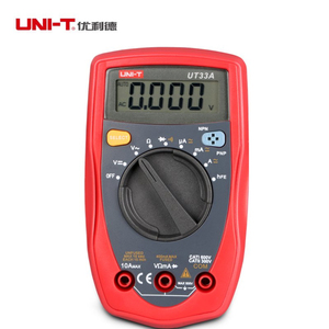 Multímetro Digital LCD UNI-T UT33A+, Medidor de Resistencia y Capacitancia, Probador de Voltaje CA - Product Image 1