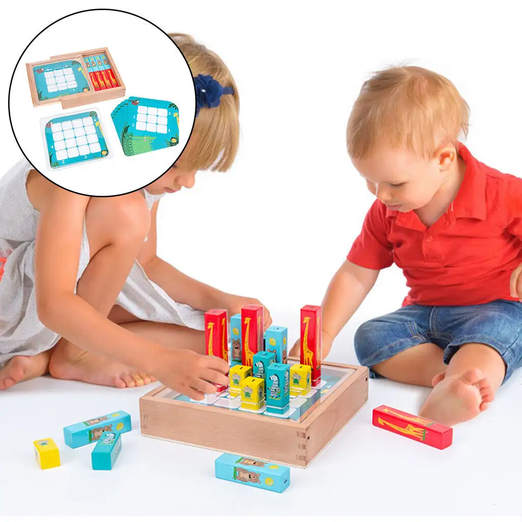 XM3D高度な数独教育玩具木製の森ミストキュービック数独玩具家族のための子供向け数学ゲーム