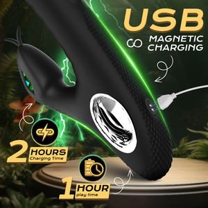 Dispositivi di masturbazione femminile Vibratore di coniglio clitoride ispirato al serpente G-Spot Dildo vibratore giocattolo del sesso per le donne stimolatore del clitoride - Product Image 5