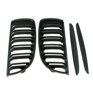 Grille frontale de <span class=keywords><strong>calandre</strong></span> <span class=keywords><strong>noire</strong></span> et mate, 1 paire, accessoire de voiture pour <span class=keywords><strong>BMW</strong></span> série 3 <span class=keywords><strong>E90</strong></span> E91 2005 2006 2007 - Product Image 3