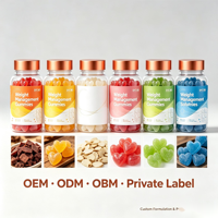 Gummies SYC BIO sans sucre pour la gestion du poids, 60 unités, avec mélatonine et L-théanine pour le soutien du sommeil, la santé quotidienne et la relaxation