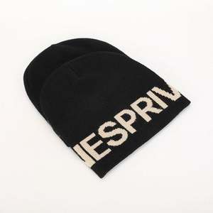 Vente en gros OEM Bonnets d'hiver en tricot jacquard acrylique personnalisés - Bonnet de ski chaud pour affaires et plage - Product Image 2